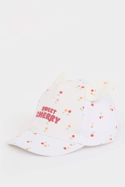Printed Cotton Lu Cap Hat Baby Girl D8386A525Sm