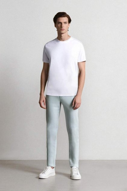 Sergio Regular Fit Normal Fit Normal Waist Tube Leg Jean Trousers F2423Ax25Sp