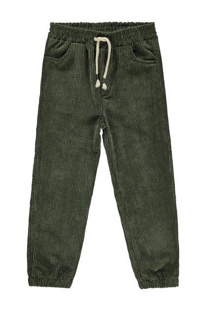 Elastic Leg Pants for Jogger Pants 10-13 Years Old - Khaki