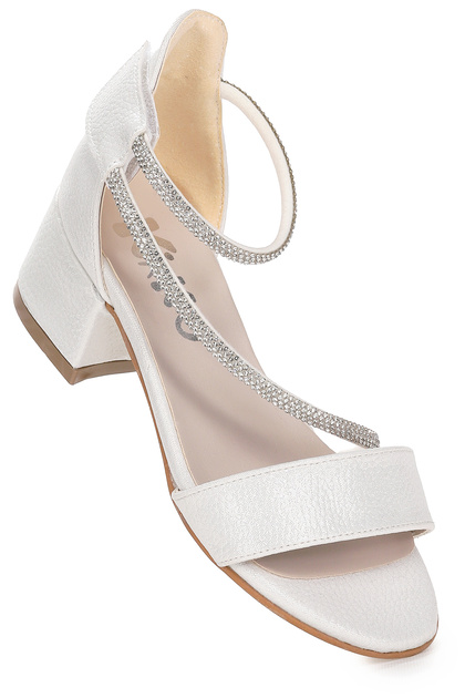 KARAMAZI Pisar Vakko Daily Girl's 4 cm Heeled Sandals Evening Dress Shoes-  Trendyol