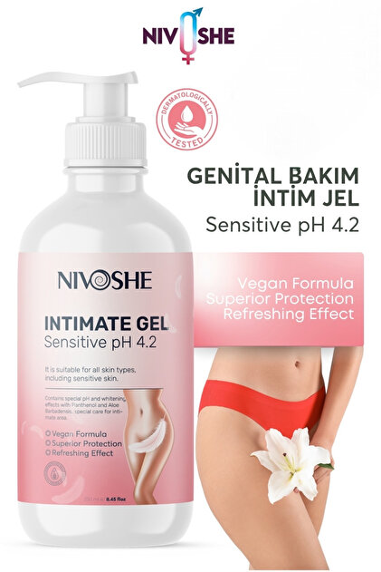 Genital Bölge Kötü Koku Giderici Toparlayıcı Beyazlatıcı İntim Temizleme Jeli 250ML