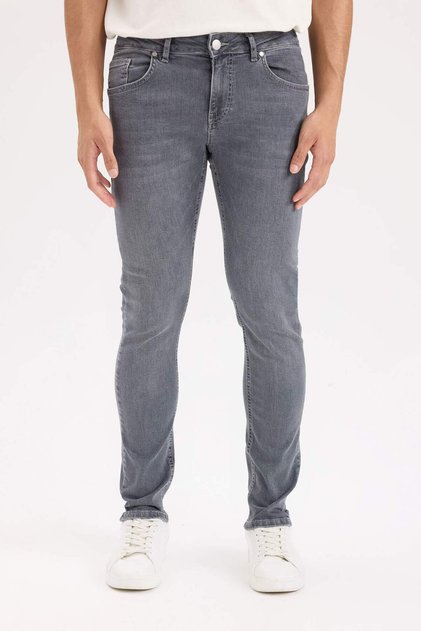 Carlo Skinny Fit Extra Tight Fit Regular Waist Extra Tight Leg Jean Pants A2140Ax24Sp