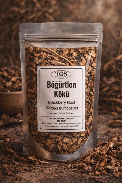 TOS The Organic Spices Böğürtlen Kökü 50 gr (1. KALİTE) Rubus