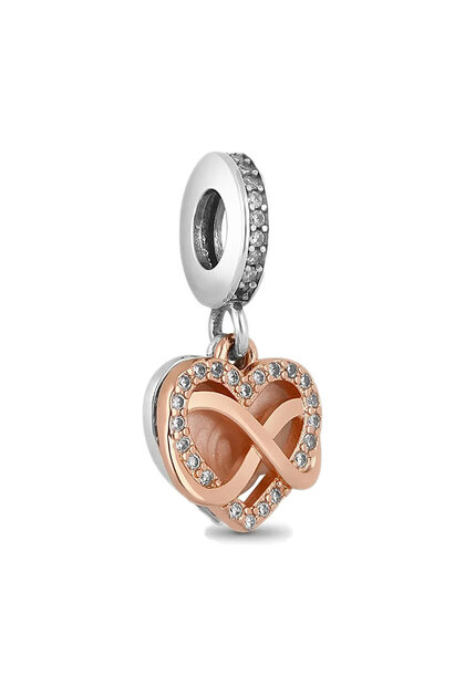 Sparkling Endless Love Dangle Charm