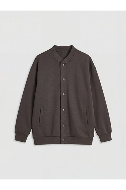 Sparkling Choices from Shining Store College Roba Collar Snap Closure Boy's Jacket