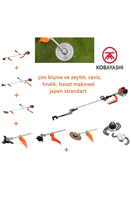 KOBAYASHI JAPON Yan Tırpan – Zeytin Silkme ve Çok Amaçlı Hasat