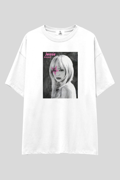 Blackpink "Pink Star" Oversized T-Shirt | Unisex 100% Cotton Custom Design Tee