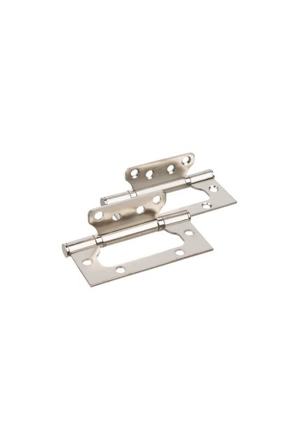 Balamale usa interior, coplanare, nichel, 105 mm (set 2 buc)