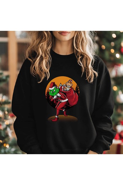 Bluza Dama Neagra Grinch Stole Christmas