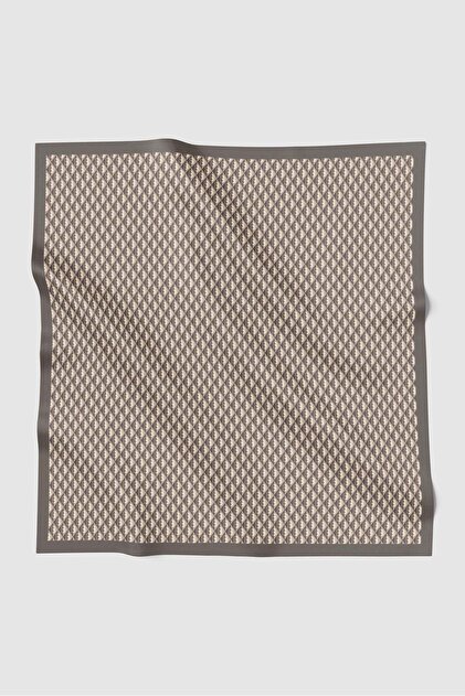 Prism Voile Square Scarf - Tiramisu