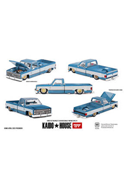 mini gt Kaido House Chevrolet Silverado Dually KAIDO WORKS V2 1:64