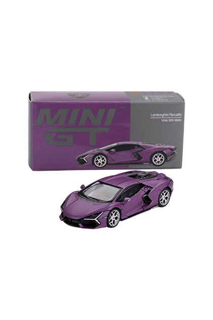 HOT WHEELS Mini GT Mini GT 1/64 Lamborghini Revuelto Viola 30th