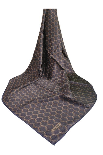 Silk K Crepe Satin Scarf 2026 Summer Season 9117701-321