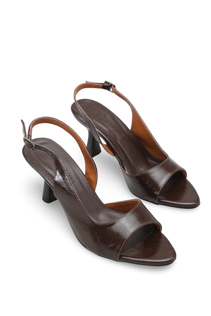 Vesper Serena Women's Thin Heeled Shoes 001264 Brown Rustic