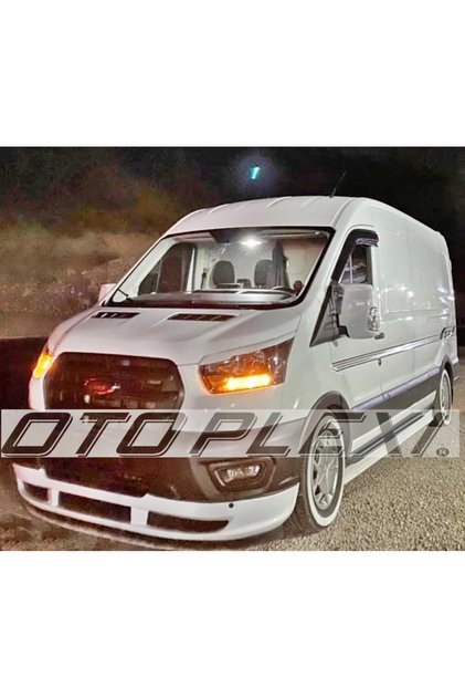 Ford Transit Ön Karlık Telli Tampon Altı Yarım Karlık 2019+ Ön Ek Ön Karlık Boyasız