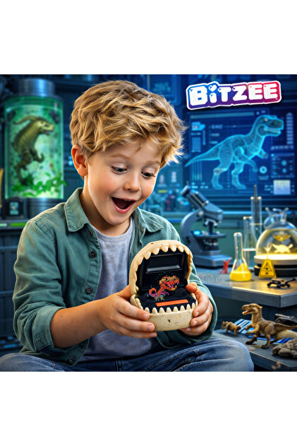 Cici Oyuncak BITZEE Jurassic Interactive Dinosaur Toy with 25
