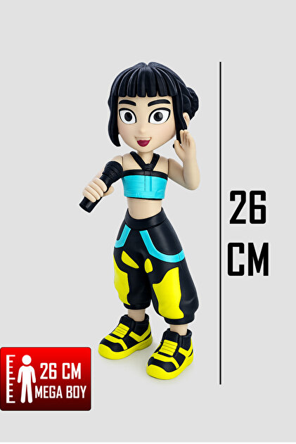 YAGLİZ MEGA BOY Zoey CM Figür – İblis Avcıları Zoey Karakteri