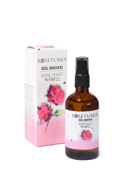 Roseturka %100 Doğal Gül Mayası 100 ml – Saf Güzellik İksiri