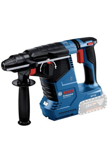 Ciocan perforator fără fir GBH 18V-24 C Professional solo, 18V (albastru/negru, fără baterie și angrenaj)