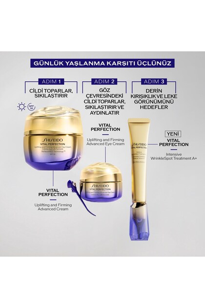 Shiseido KOYU LEKE VE KIRIŞIKLIK KARŞITI VITAL PERFECTION