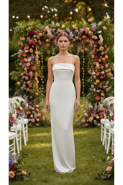 Luxury Dress(Beyaz)