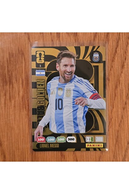 Panini FWC 2025 Lionel Messi Golden Baller Oyun Kartı - Fiyatı