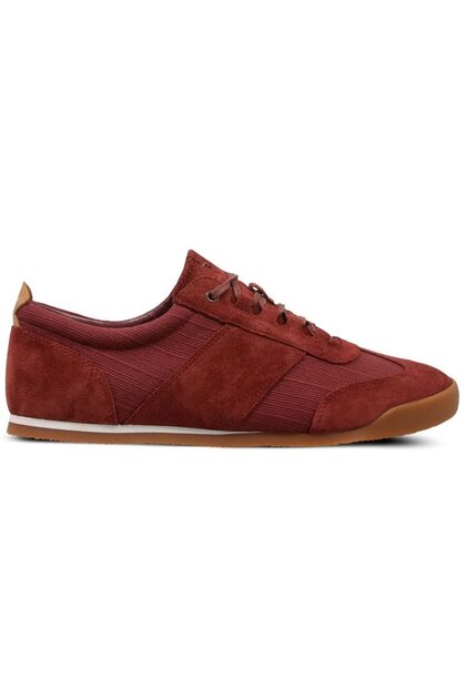 Pantofi bărbați - Siddal Mix - mărime 41,5 - Bordo Piele Întoarsă - eleganți casual stilați