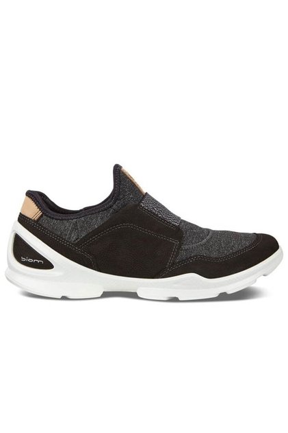 Pantofi casual damă - BIOM STREET - mărime 37 - Negri Piele YAK - Slip-on confortabili urbani