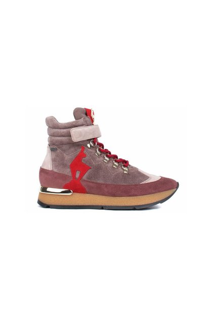 Cizme de zăpadă - Sneakers Iarnă - mărime 37 - Roz Piele Naturală - Căptușite Talpă EVA Calde