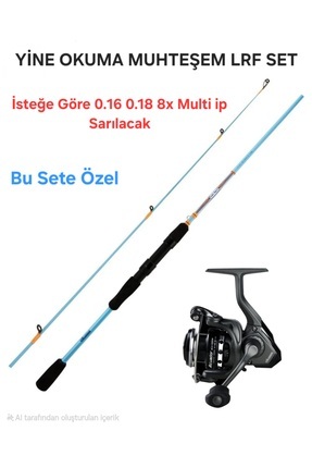 Okuma X-Otıc XT-20 NO-Okuma Fuel Spin 2.13cm 0-8gr LRF Olta Seti