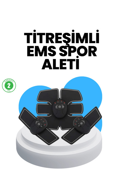 SIXPAD 3セット Xolo Dijital Sixpad 3lü Vücut Geliştirme ve Masaj Alet Seti