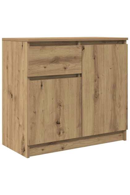 Bufetă cu sertar Artisan Stejar 71x35x65 cm lemn prelucrat