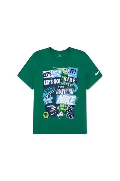 Nike Yeşil Rwb Collage Tee Erkek Çocuk T-Shirt - Fiyatı, Yorumları