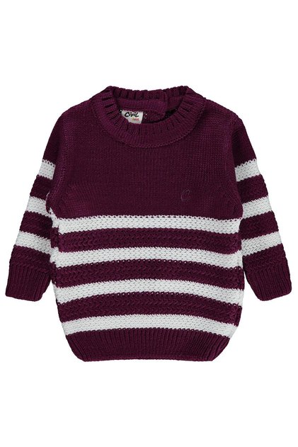 Baby Girl Sweater Sweater 6-18 Months Plum