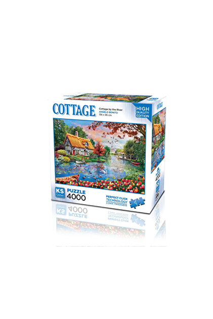 Cottage by the River 4000 Piece Puzzle