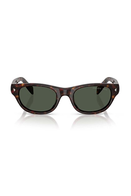 Prada PR C08S 17N90V 50 Kadın Polarize Cat Eye Kırçıllı Kahverengi