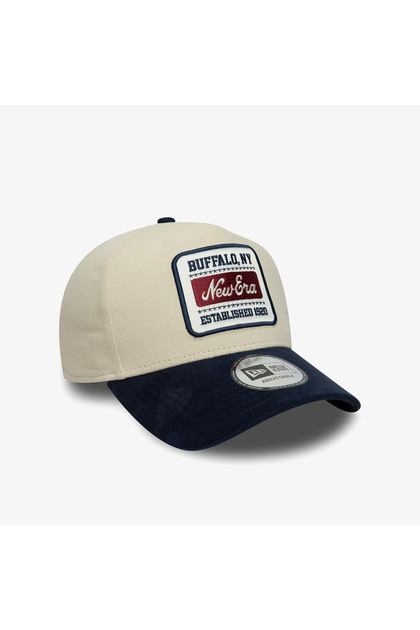 Ne Patch Suede Eframe Unisex Beige Hat