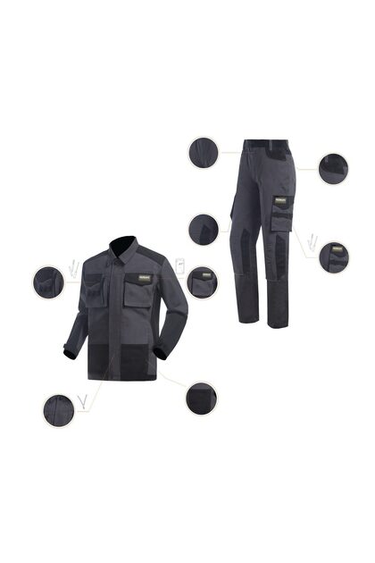 costum cu sacou și pantaloni, 280 g/m²