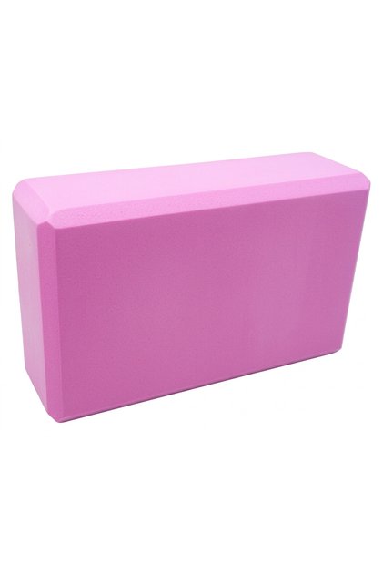 Eva Foam Yoga Block-Supporting Pilates Block- Stretchy Pcs and Balance Wedge-Pink-Yoga Wedge-Home Fitness