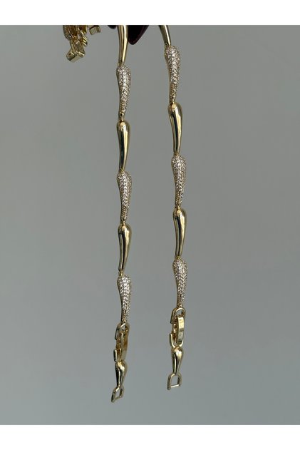 Women's Stone-Encutured Xuping Waterway Bracelet