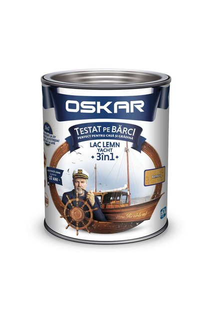 Lac Yacht 3 în 1 pentru lemn, bambus, interior/exterior, 2,5 L