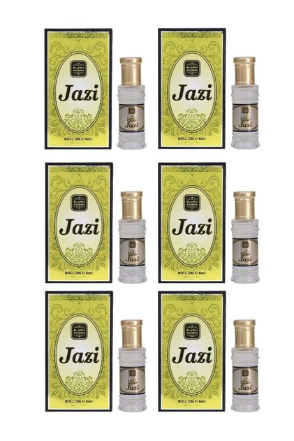 Jazi Perfume Oil Roll-On for men & women – 6ml (Pack of 6)