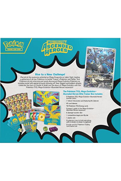 Pokemon Company Pokemon TCG: Ascended Heroes Elite Trainer Box