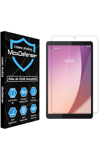 Folie Sticla Lenovo Tab M8 Gen4 2024, Full Glue, HD, Anti Zgarieturi, Anti Socuri, Transparenta