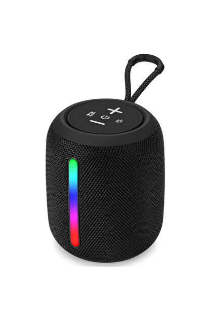 Boxă portabilă Bluetooth 20W, fără fir, radio FM, TF/USB, 1200mAh, neagră