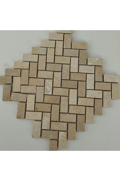 Traverten Zebra 2,5x5 Mozaik - Outlet