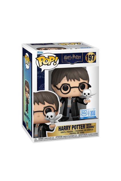 Figurina de colectie POP! Harry Potter − Harry Potter with Hedwig #197