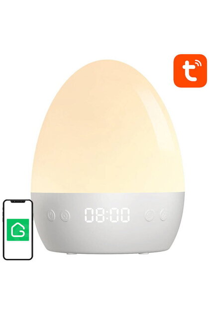 Lampă de veghe inteligentă WiFi RGBW 16M LB2S Tuya