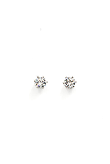 Cercei Arginii Cu Zirconia Sclipitoare Brigitte