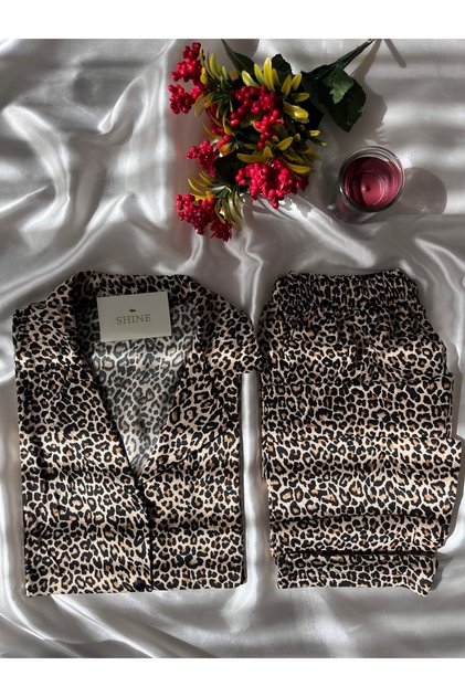 Wild Leopard Pajama Set
